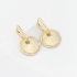 AC-0425 BRINCO ARGOLA RETANGULAR PENDURICALHO REDONDO