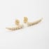 BR-00473 BRINCO EM FORMATO DE EAR CUFF COM ZIRCÔNIAS