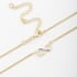 CH-0178  CHOKER COM DETALHE DO INFINITO E A PALAVRA AMOR COM ZIRCÔNIAS