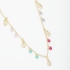 GR-00707 COLAR PENDURICALHO BÚZIOS E ZIRCÔNIA LAPIDADO 