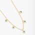 GR-00747 COLAR PENDURICALHO CORAÇÃO COM ZIRCÔNIA