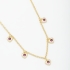 GR-00747 COLAR PENDURICALHO CORAÇÃO COM ZIRCÔNIA