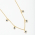 GR-00747 COLAR PENDURICALHO CORAÇÃO COM ZIRCÔNIA