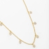 GR-00769 COLAR PENDURICALHO CORAÇÃO COM ZIRCÔNIA