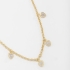 GR-00769 COLAR PENDURICALHO CORAÇÃO COM ZIRCÔNIA