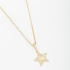 GR-00848 COLAR ESTRELA COM MICRO ZIRCÔNIA