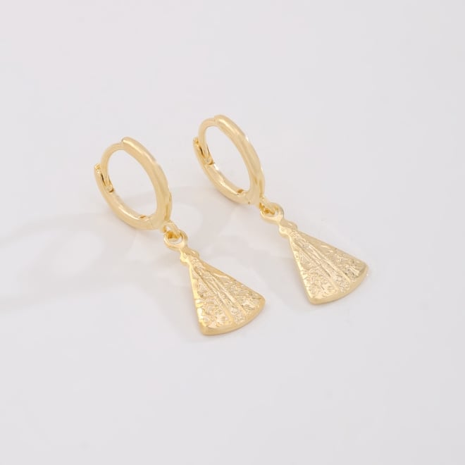AC-1114  DE ARGOLA CLICK COM PINGENTE DE NOSSA SENHORA APARECIDA