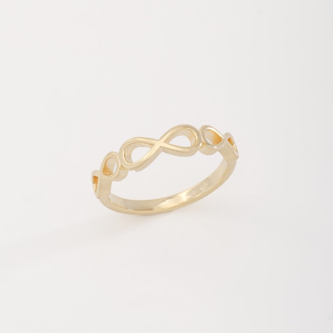 AN-01546 ANEL INFINITO LISO