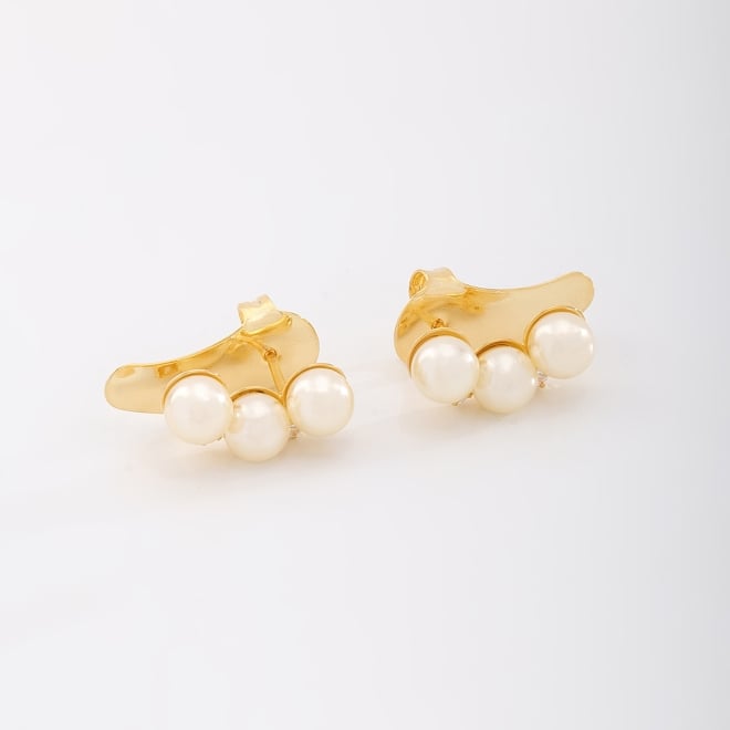 BR-00036 BRINCO EAR CUFF PÉROLA