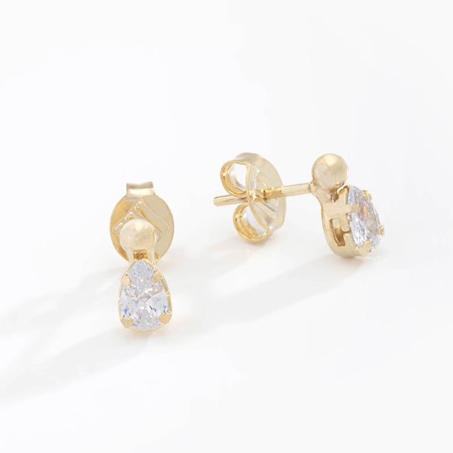 BR-00058-BRINCO BANHADO A OURO 18K COM DESIGN DELICADO, DETALHE EM ESFERA