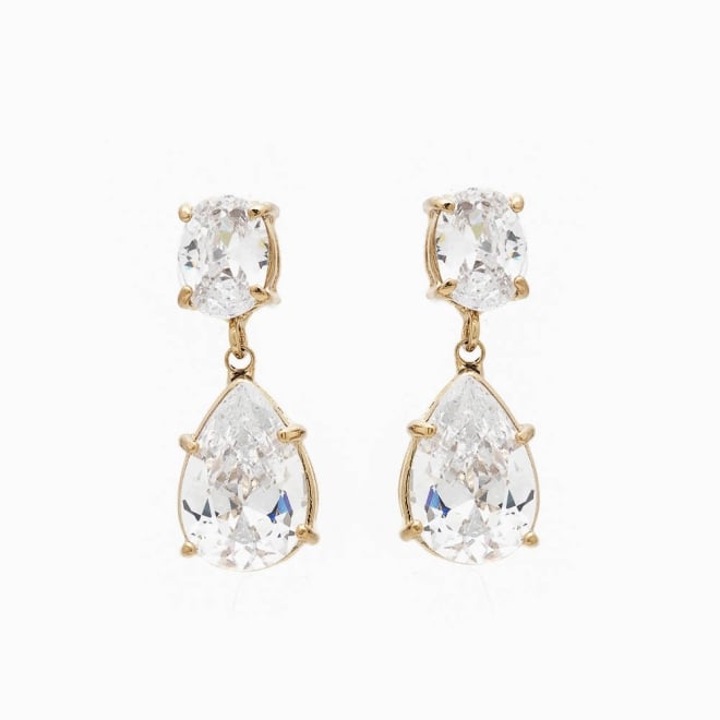 BR-00492 BRINCO ZIRCÔNIA OVAL E GOTA