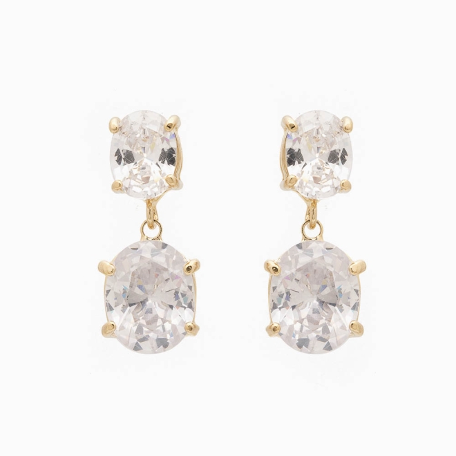BR-00493 BRINCO OVAL COM ZIRCÔNIA 