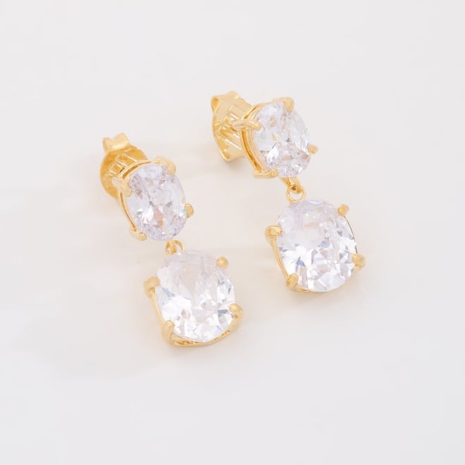 BR-00493 BRINCO OVAL COM ZIRCÔNIA 