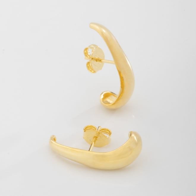 BR-01424  BRINCO EAR HOOK COM DESIGN ARREDONDADO E CURVO