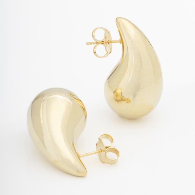 BR-01865 BRINCO COM DESIGN EM FORMATO DE GOTA LISA