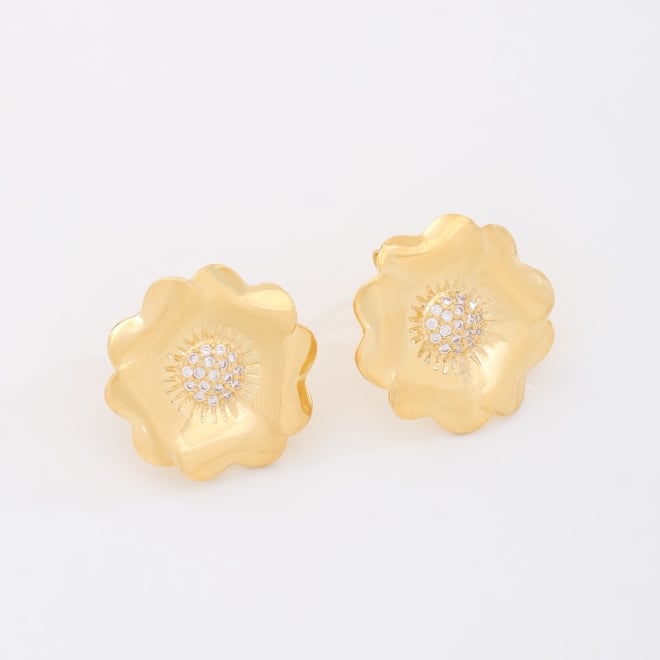 BR-02177 BRINCO  FLOR COM DETALHES CRAVEJADOS