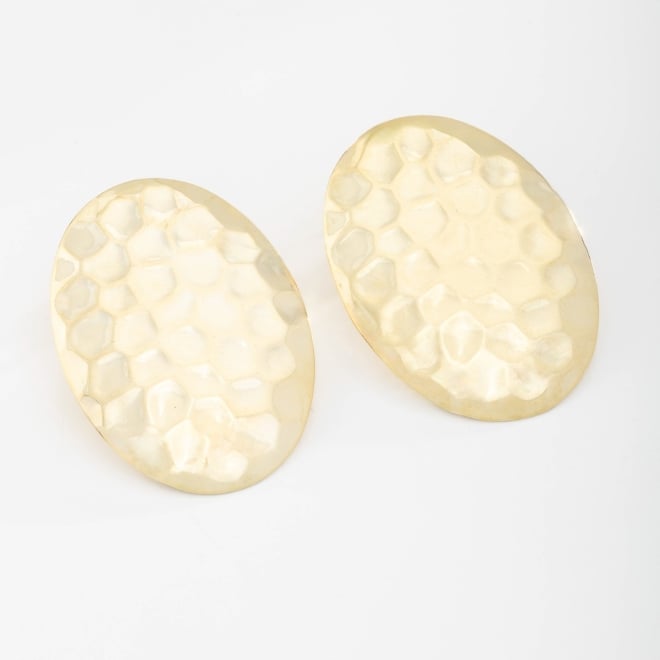 BR-02197 BRINCO OVAL COM ACABAMENTO MARTELADO