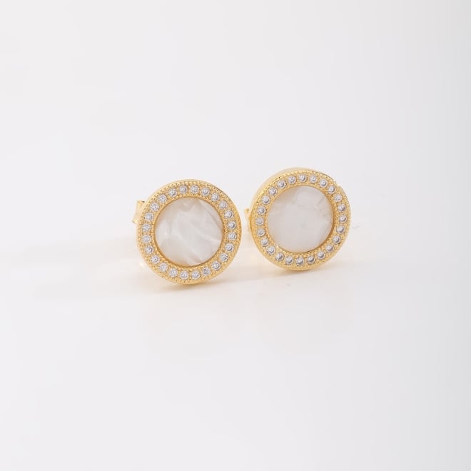 BR-02848 BRINCO BANHADO A OURO 18K COM DESIGN REDONDO