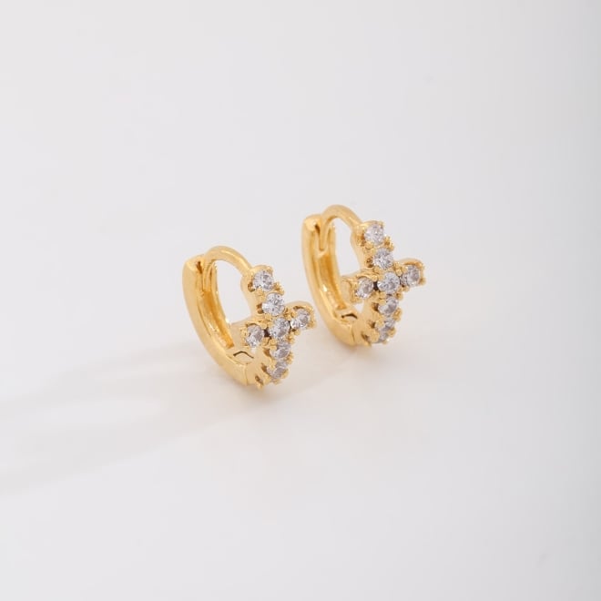 BTR-0868 BRINCO ARGOLA CRUZ E ZIRCONIA