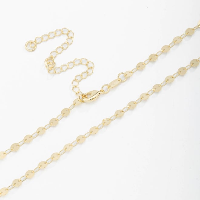 CH-0127 CHOKER BANHADA A OURO 18K COM DETALHES EM PLAQUINHAS.