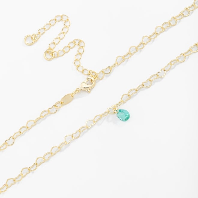 CH-0177 CHOKER COM DETALHE DE ZIRCÔNIA GOTA