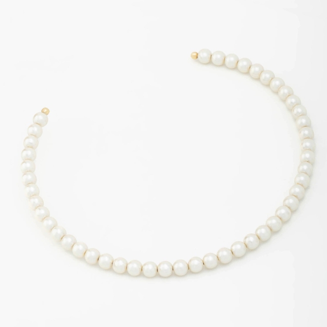 CH-0235 COLAR CHOKER ARO DE PÉROLAS