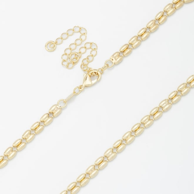 CH-0288 CHOKER COM ELOS DUPLOS EM FORMATO OVAL