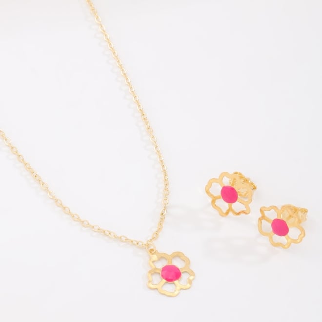 CI-00099-CONJUNTO INFANTIL FLOR