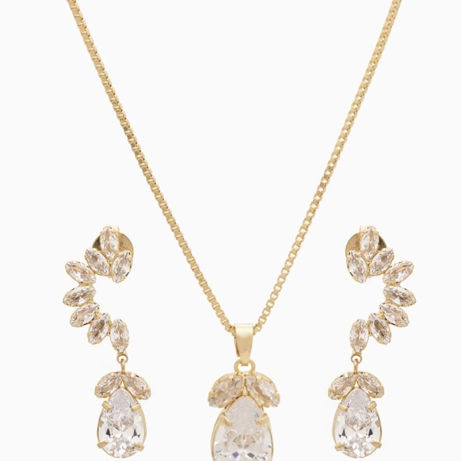 CJ-00048 CONJUNTO ZIRCÔNIA GOTA