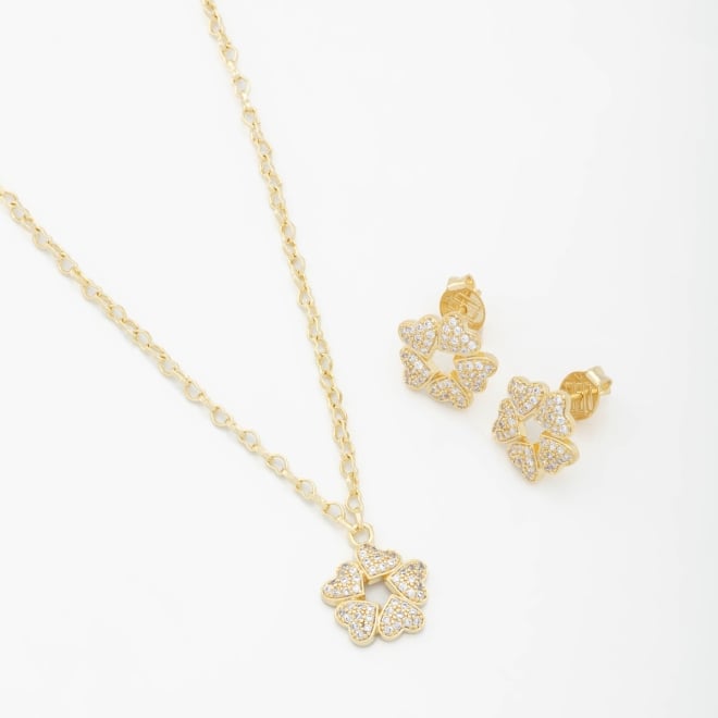 CJ-00214 CONJUNTO COM DESIGN EM FORMATO DE FLOR