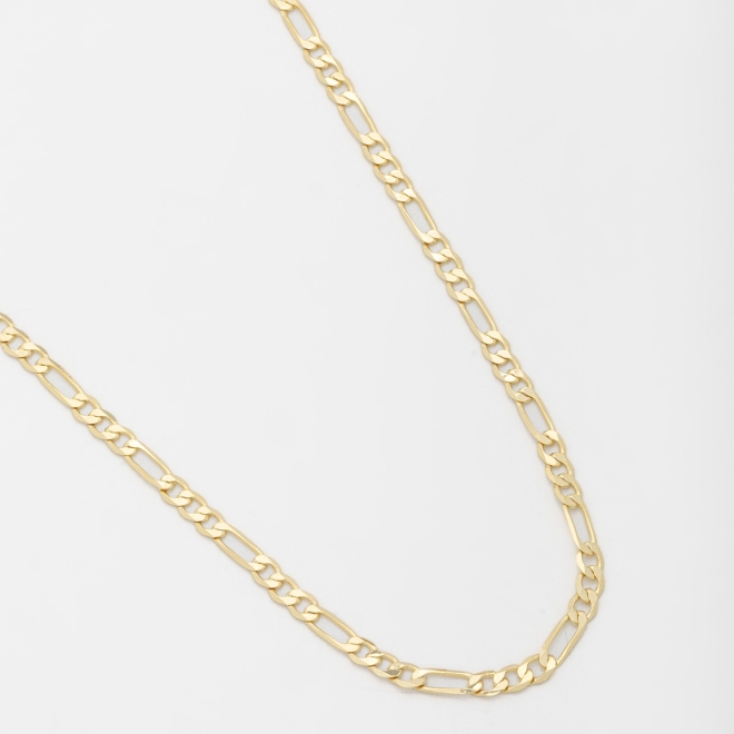 CR-00053- COLAR BANHADO A OURO 18K ELO ALONGADO