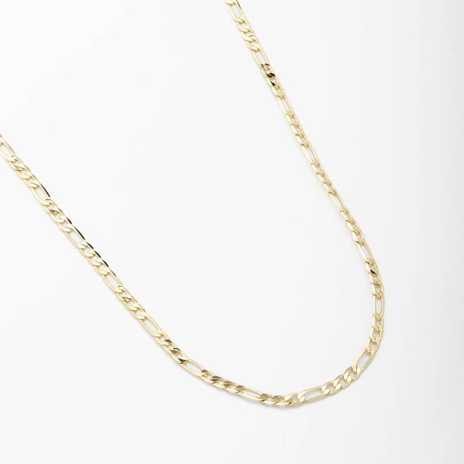 CR-00054 CORRENTE BANHADO A OURO 18K COM ELOS GRUMET 3X1
