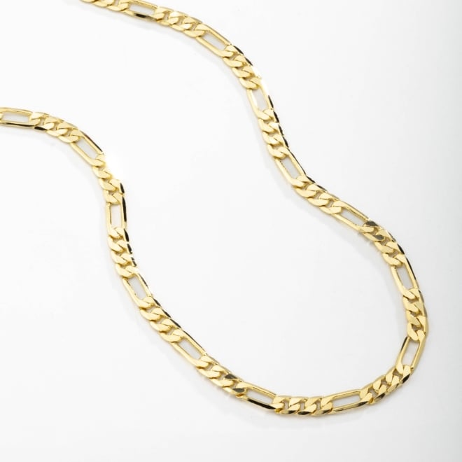 CR-00062 COLAR BANHADO A OURO 18K COM ELOS ESTILO GRUMET E CARTIER