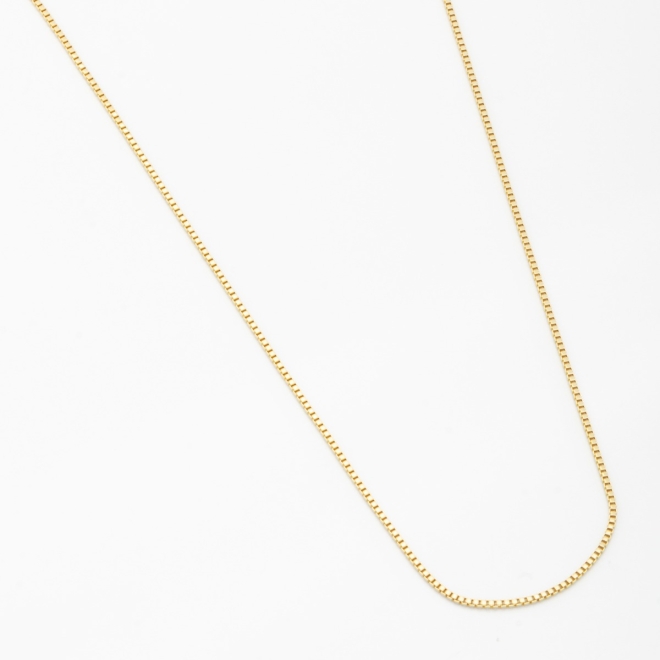 CR-00099 CORRENTE BANHADA A OURO 18K NO MODELO VENEZIANA