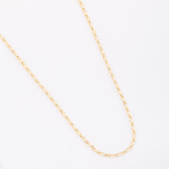 CR-00299 CORRENTE OVAL ACHATADO 80CM