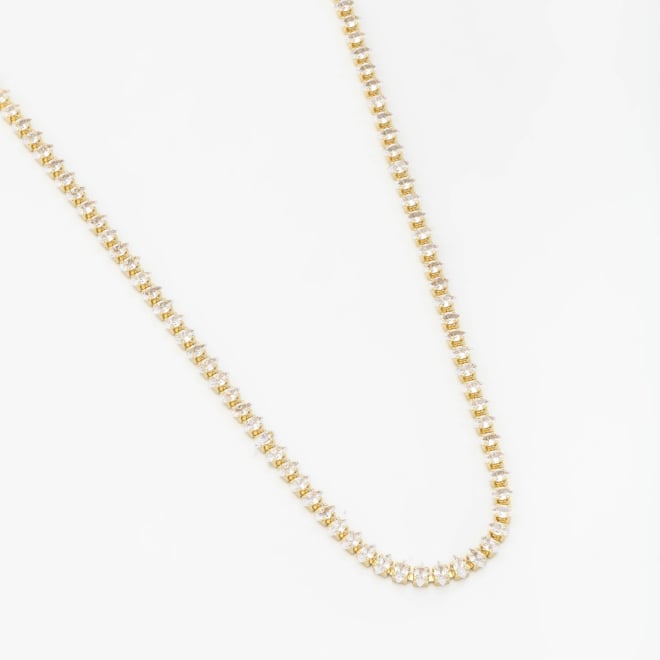 CX-0002-CHOKER RIVIERA CRAVEJADA EM ZIRCÔNIAS