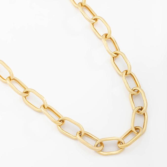 GR-00556 COLAR COM ELOS OVAL