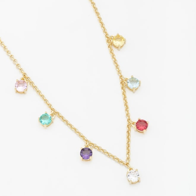 GR-00650 COLAR PENDURICALHO ZIRCÔNIA REDONDA