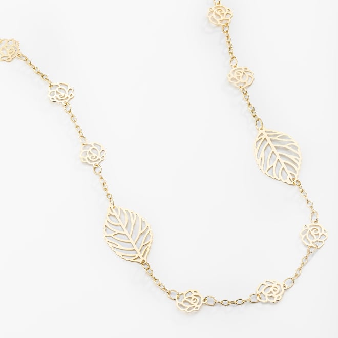 GR-01505 COLAR BANHADO A OURO 18K COM DESIGN DELICADO