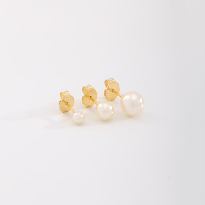 KTBF-0002 KIT COM 10 PARES DE BRINCOS COM PÉROLAS CLÁSSICAS