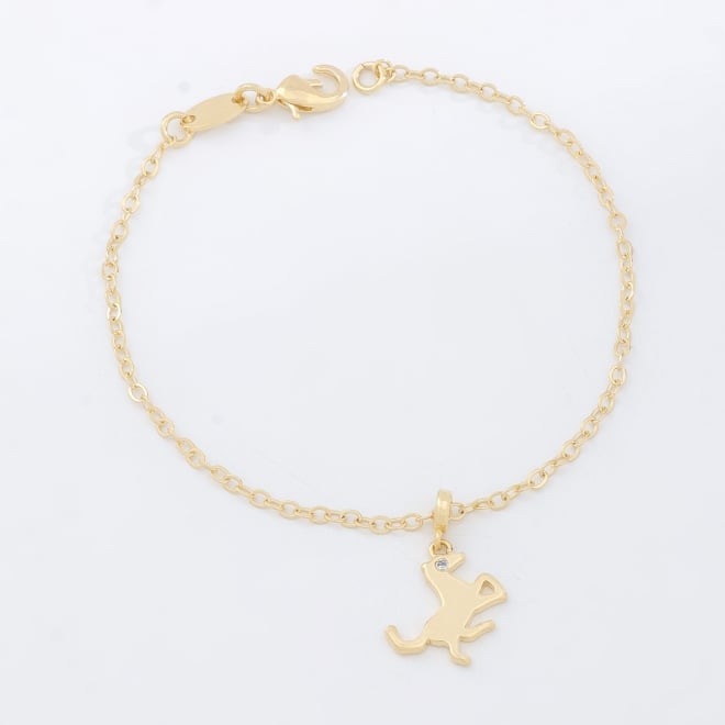 PI-00126-PULSEIRA INFANTIL COM PINGENTE DE CAVALO