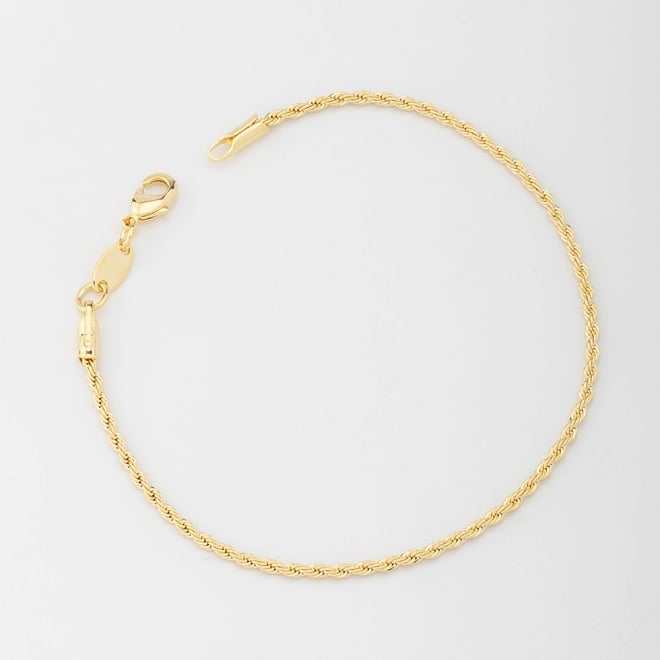 PR-0003 PULSEIRA BANHADA A OURO 18K MODELO CORDÃO BAIANO 1,5 MM
