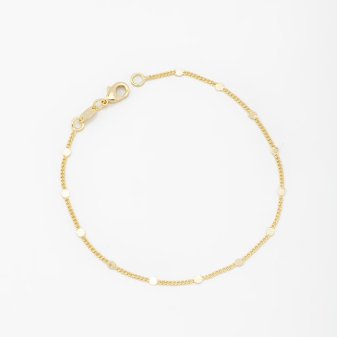 PR-0068 PULSEIRA BANHADA A OURO 18K COM CORRENTE DELICADA E DETALHES