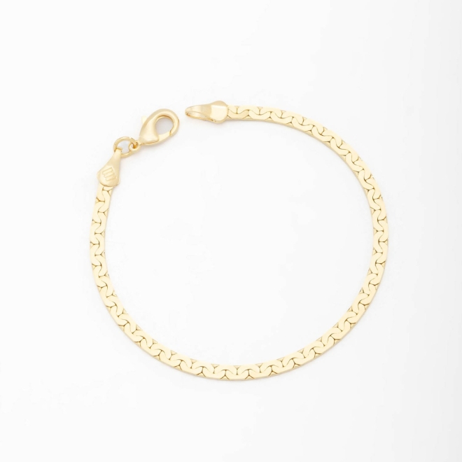 PR-0118 PULSEIRA EM DESIGN ESTILO FITA LAMINADA COM DETALHES ONDULADOS