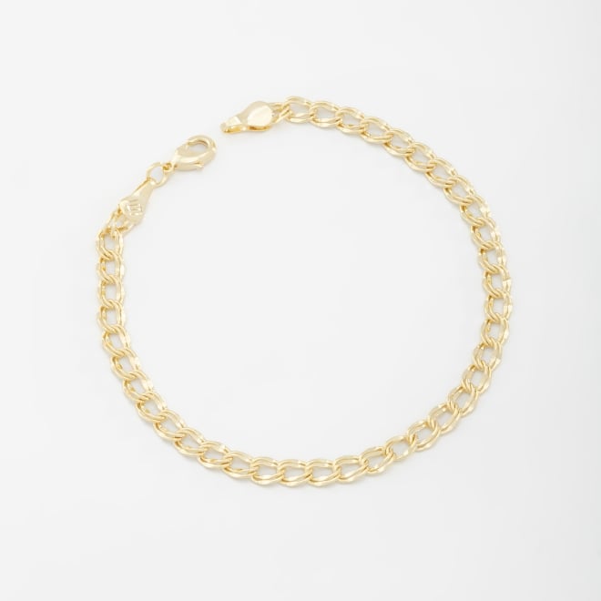PR-0120 PULSEIRA COM ELOS ENTRELAÇADOS EM DESIGN CLÁSSICO