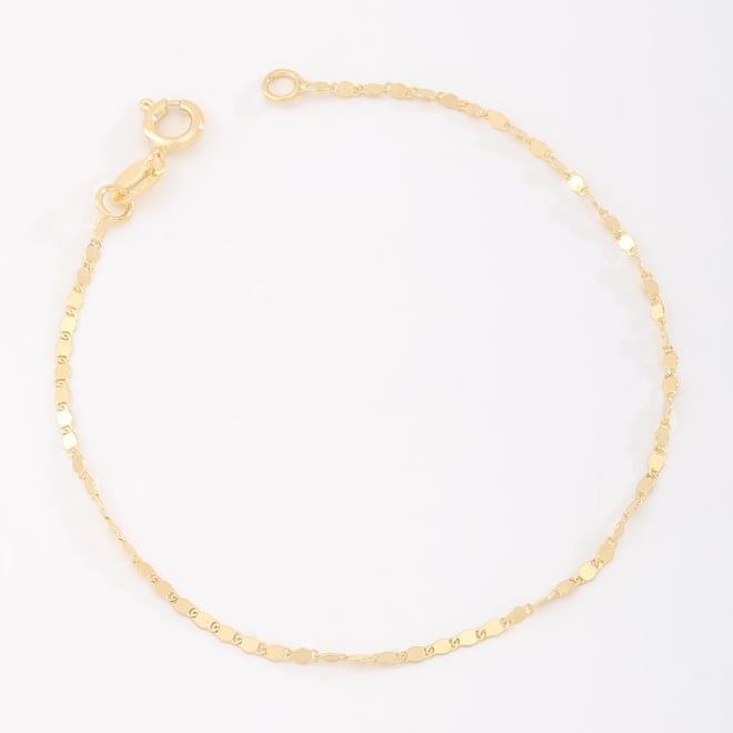 PR-0142 PULSEIRA COM CORRENTE DELICADA EM MINI ELOS ORG&Acirc;NICOS