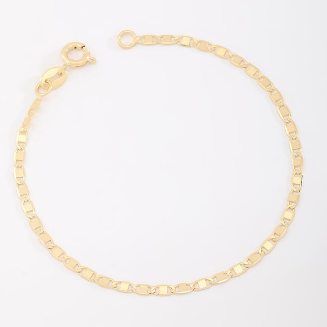 PR-0146 PULSEIRA COM CORRENTE ESTILO PIASTRINE E ACABAMENTO POLIDO