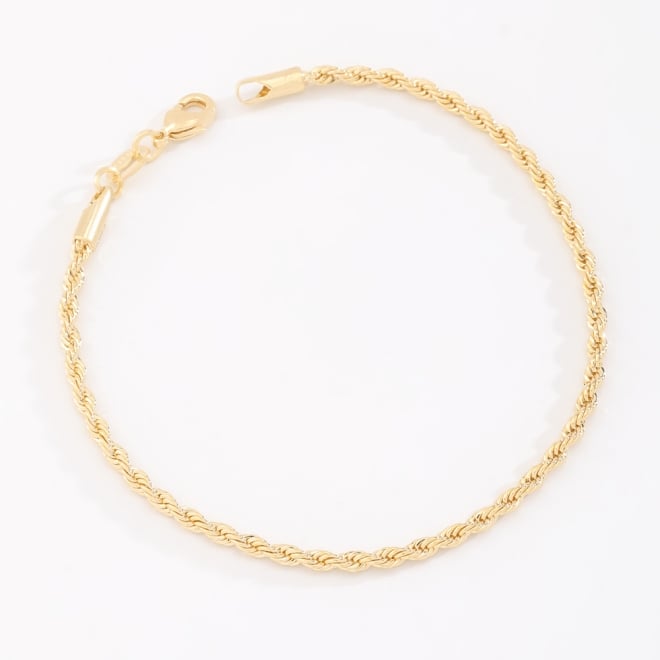 PR-0158 PULSEIRA BANHADA A OURO 18K COM MALHA CORDÃO BAIANO