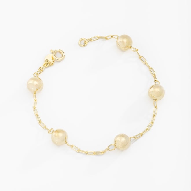 PU-00069 PULSEIRA ELO CARTIER E ESFERAS