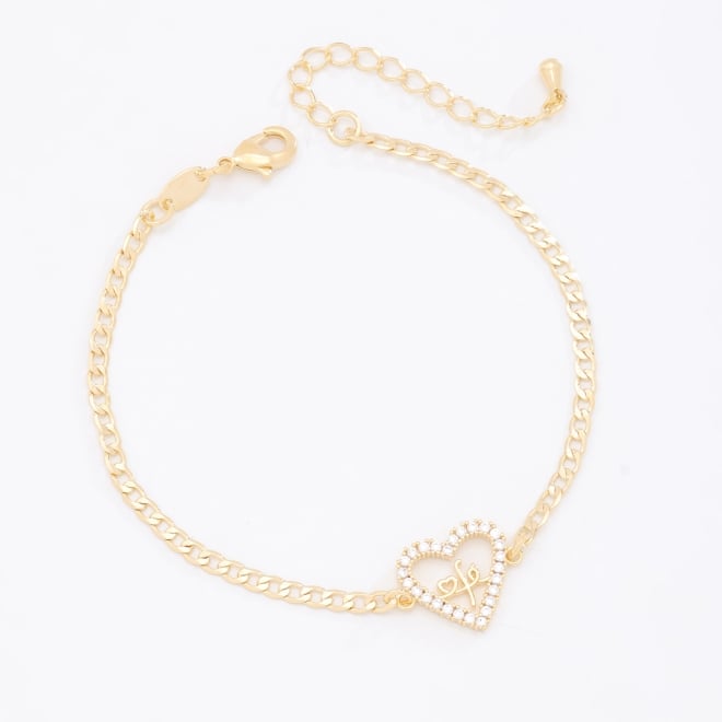 PU-00226-PULSEIRA COM CORAÇÃO VAZADO E ZIRCÔNIAS
